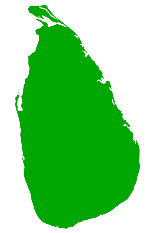 Sri Lanka Map Transparent