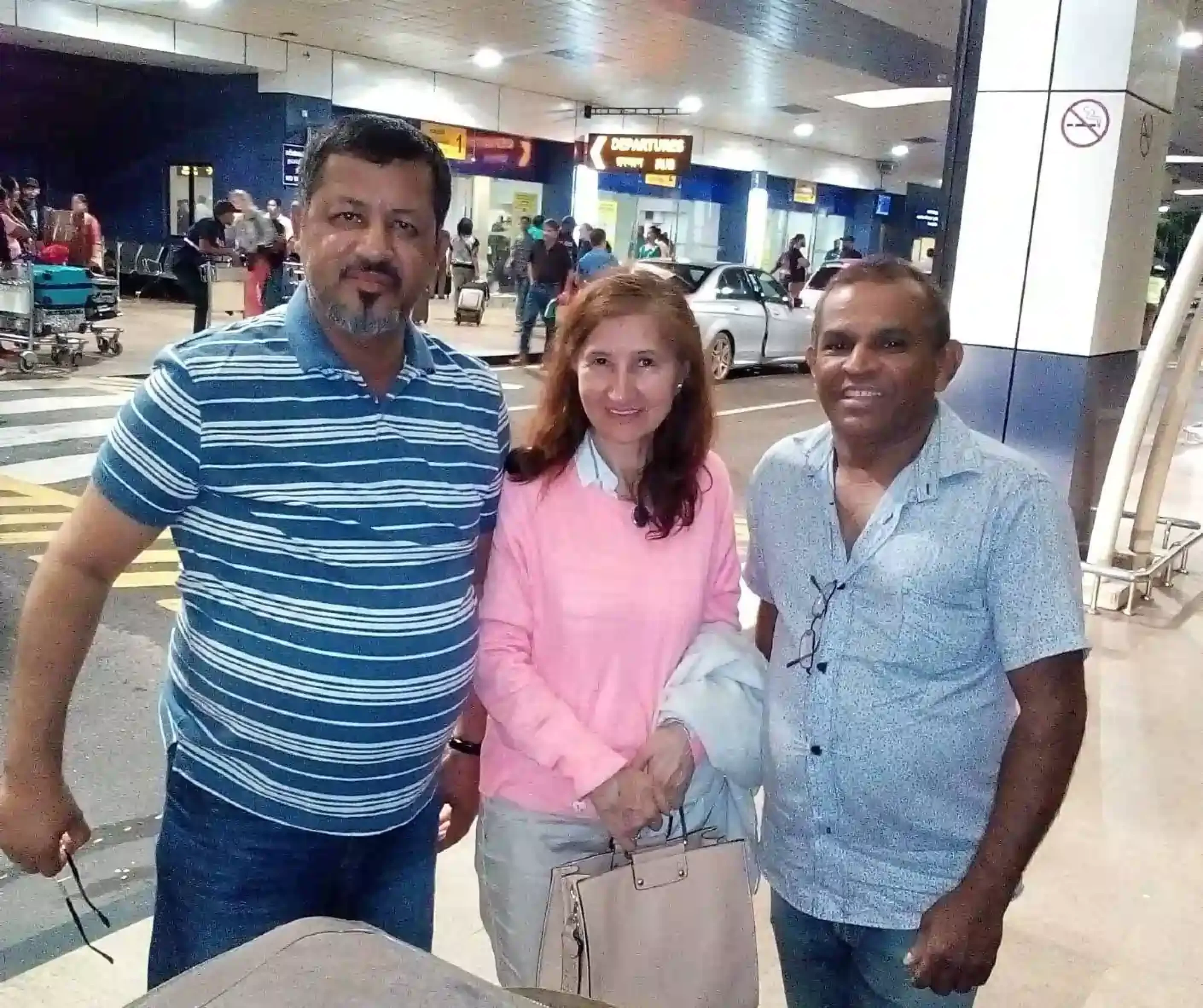 Guests with licensed Sri Lankan private driver