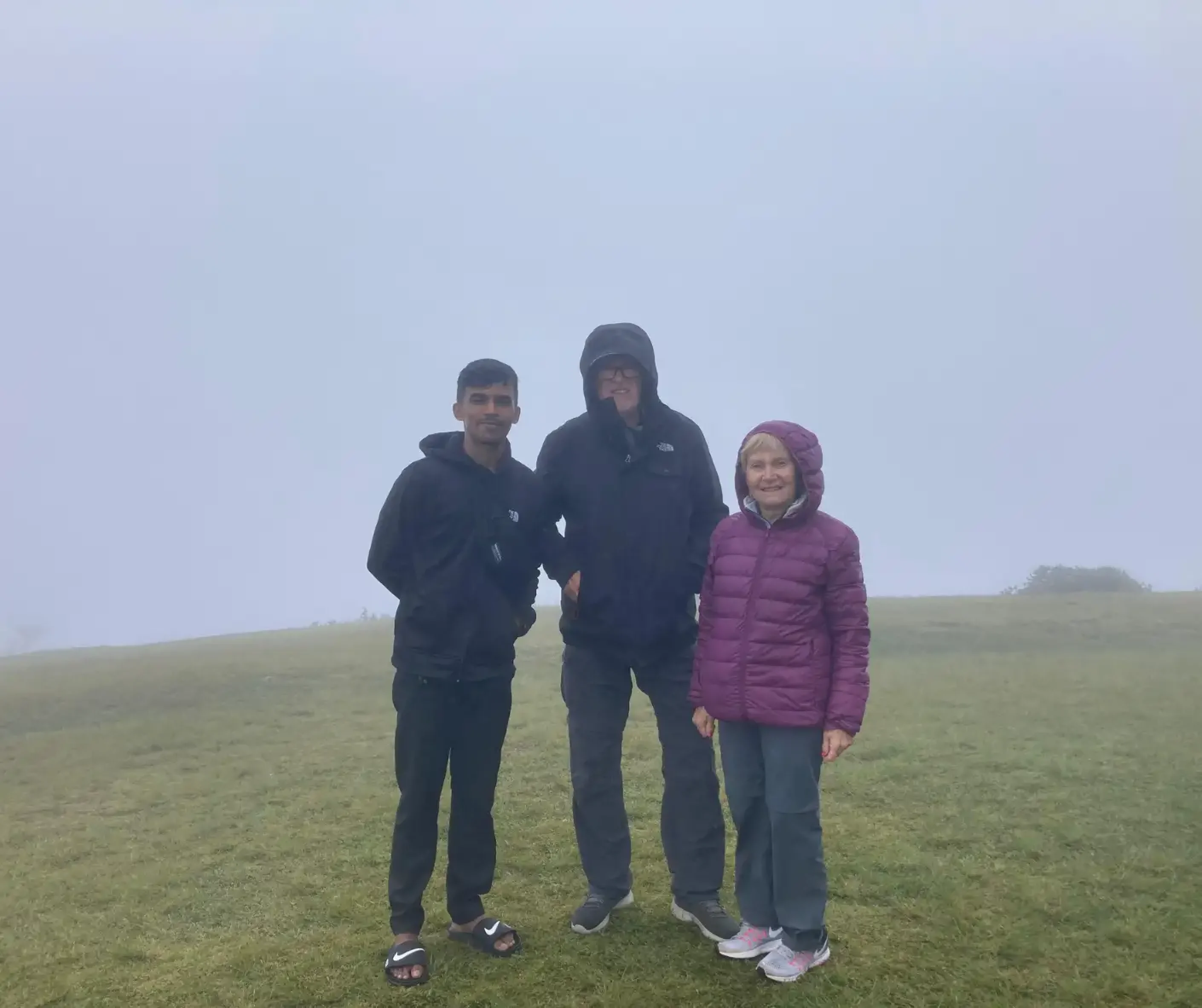 Nuwara Eliya Moonplains Sri Lanka Covered In Mist