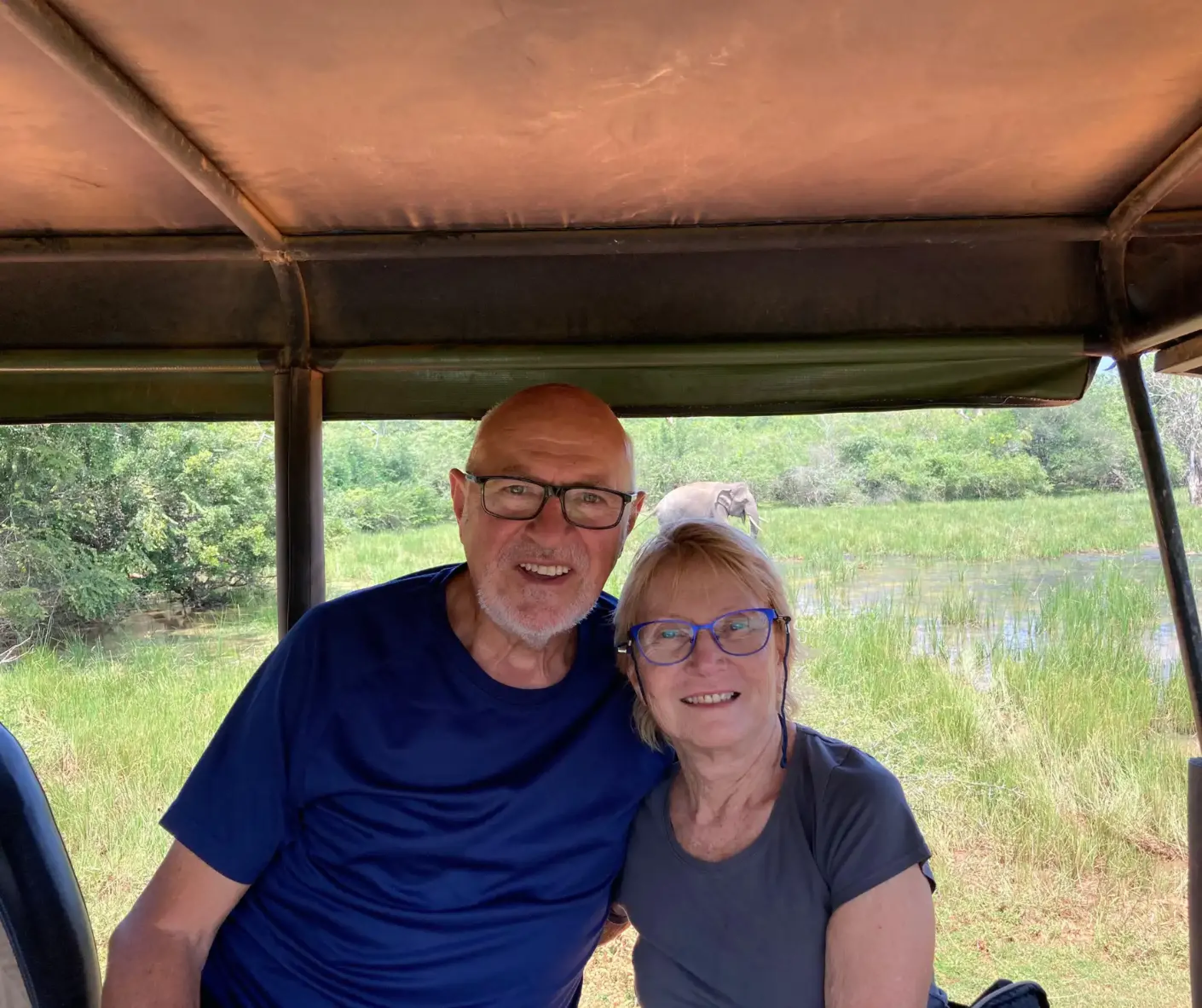 Tourists At Yala Jeep Safari Sri Lanka