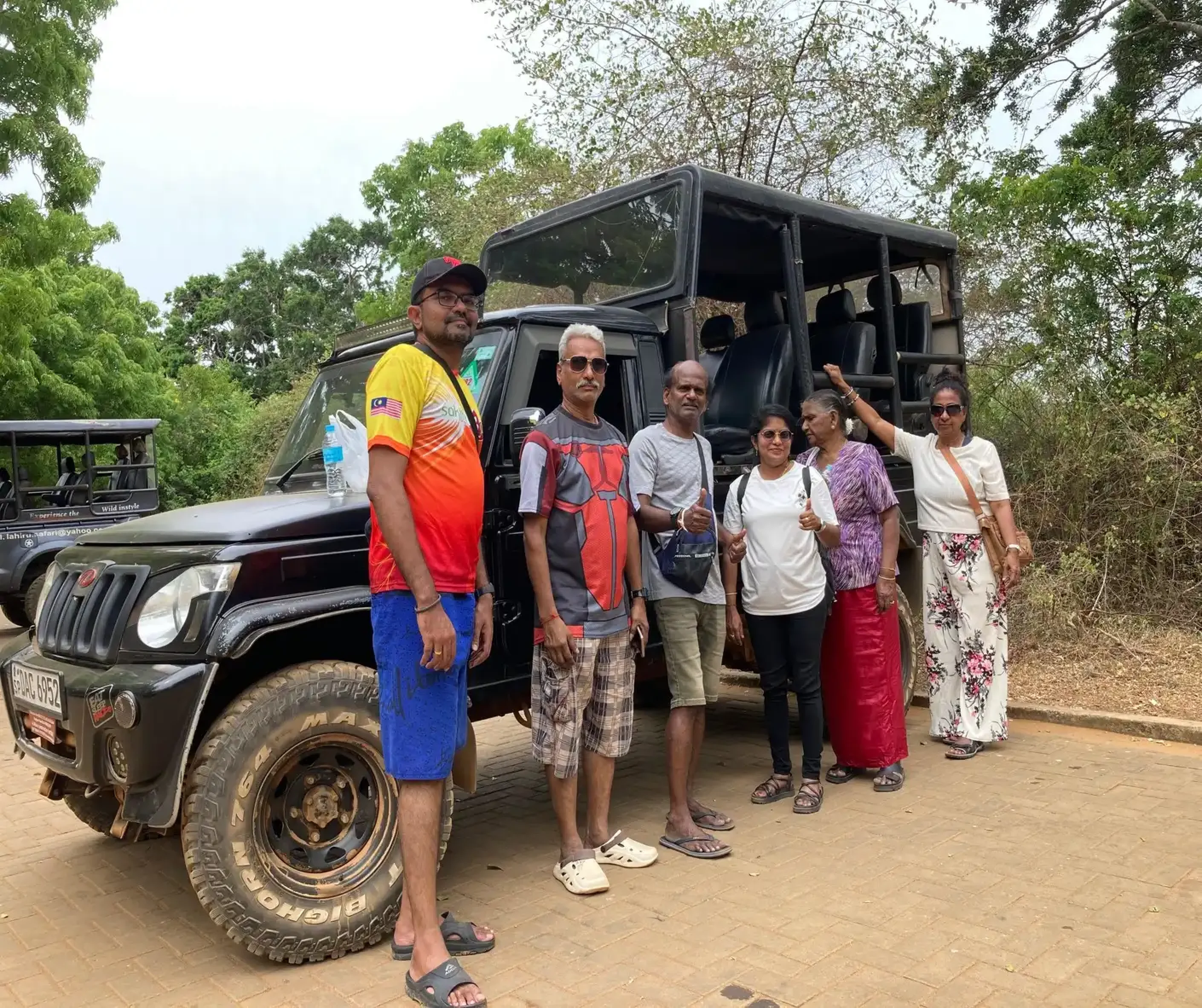 Tourists creating memories in Sri Lanka